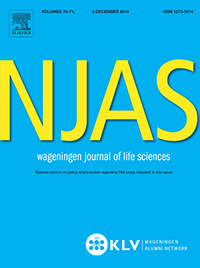 Cover image for NJAS: Impact in Agricultural and Life Sciences, Volume 70-71, Issue 1, 2014