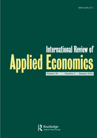 Cover image for International Review of Applied Economics, Volume 30, Issue 1, 2016