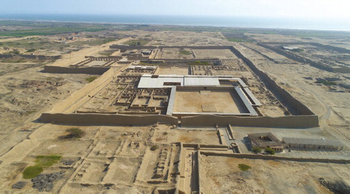 Fig. 5. Aerial view of the Chan Chan citadel. © Dirección Desconcentrada de Cultural La Libertad