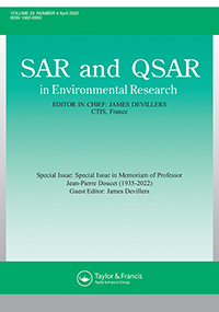 Cover image for SAR and QSAR in Environmental Research, Volume 33, Issue 4, 2022