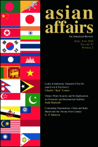 Cover image for Asian Affairs: An American Review, Volume 25, Issue 2, 1998