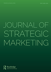 Cover image for Journal of Strategic Marketing, Volume 31, Issue 5, 2023