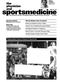Cover image for The Physician and Sportsmedicine, Volume 18, Issue 9, 1990