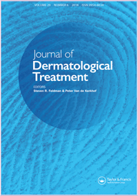 Cover image for Journal of Dermatological Treatment, Volume 29, Issue 6, 2018