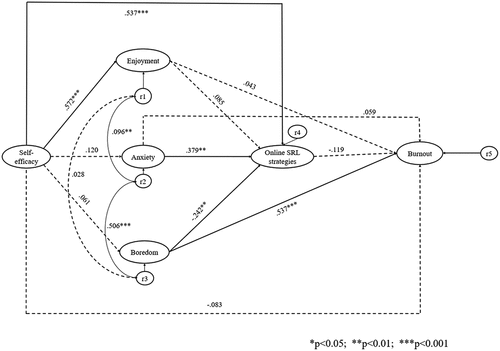 Figure 2. The results of SEM.