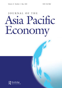 Cover image for Journal of the Asia Pacific Economy, Volume 25, Issue 2, 2020