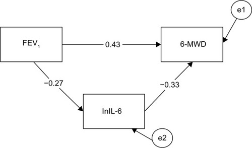 Figure 2 Mediation path model for the entire sample (N=153).