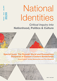 Cover image for National Identities, Volume 23, Issue 3, 2021