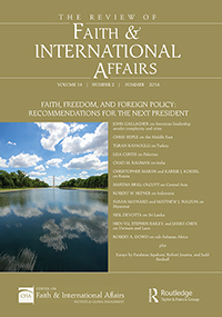 Cover image for The Review of Faith & International Affairs, Volume 14, Issue 2, 2016