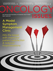 Cover image for Oncology Issues, Volume 30, Issue 2, 2015