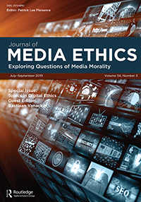 Cover image for Journal of Media Ethics, Volume 34, Issue 3, 2019