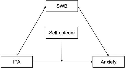 Figure 1 The proposed mediation and moderation model.