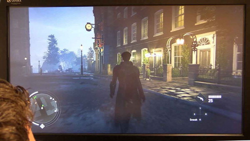 Figure 3. Participant 21 exploring the personally familiar landscape of the government district around Downing Street.Source: Assassin’s Creed: Syndicate, Ubisoft 2015. Gameplay footage from Participant 21.