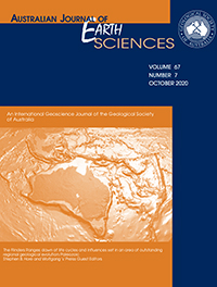 Cover image for Australian Journal of Earth Sciences, Volume 67, Issue 7, 2020