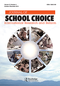 Cover image for Journal of School Choice, Volume 13, Issue 4, 2019