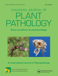 Cover image for Canadian Journal of Plant Pathology, Volume 37, Issue 2, 2015