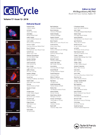 Cover image for Cell Cycle, Volume 17, Issue 12, 2018