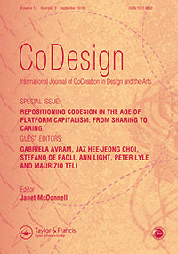 Cover image for CoDesign, Volume 15, Issue 3, 2019