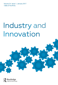 Cover image for Industry and Innovation, Volume 24, Issue 1, 2017