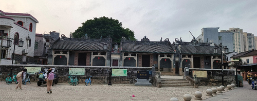 Figure 3. The current status of the tangjia three temples in Tangjiawan Ancient Town. (image source: photographed by the author).