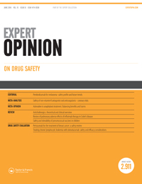 Cover image for Expert Opinion on Drug Safety, Volume 15, Issue 6, 2016