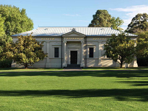 FIGURE 1. Exterior view of the Santos Museum of Economic Botany. Photograph by Grant Hancock. Reproduced by permission of the Board of Botanic Gardens and State Herbarium (South Australia). Permission to reuse must be obtained from the rightsholder.