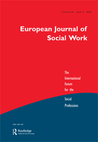 Cover image for European Journal of Social Work, Volume 26, Issue 6, 2023