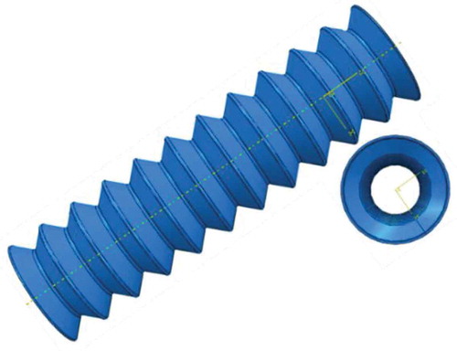 Figure 1. The model of SMP mast.