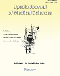 Cover image for Upsala Journal of Medical Sciences, Volume 123, Issue 4, 2018