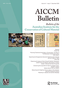Cover image for AICCM Bulletin, Volume 41, Issue 2, 2020