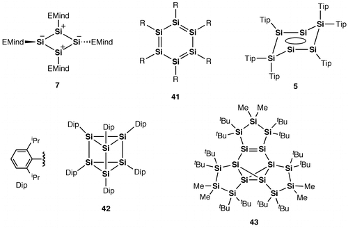 Figure 22. Compounds 5, 7, and 41–43.