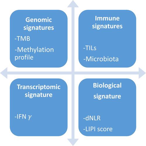 Figure 1 Main research ways for ICI biomarkers.