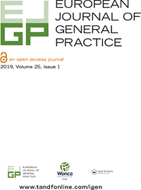 Cover image for European Journal of General Practice, Volume 25, Issue 1, 2019