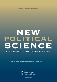 Cover image for New Political Science, Volume 37, Issue 4, 2015