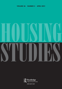 Cover image for Housing Studies, Volume 36, Issue 3, 2021