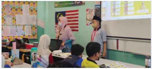 Picture 3. SD Muhammadiyah collaborates with Islamic schools in other countries (Malaysia)