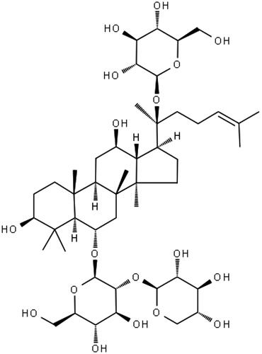 Figure 1. Molecular structure of NGR1.