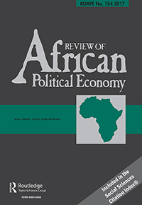 Cover image for Review of African Political Economy, Volume 44, Issue 154, 2017