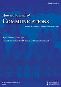Cover image for Howard Journal of Communications, Volume 30, Issue 4, 2019