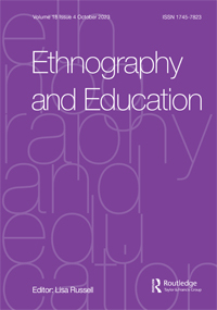 Cover image for Ethnography and Education, Volume 18, Issue 4, 2023