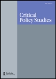 Cover image for Critical Policy Studies, Volume 5, Issue 1, 2011