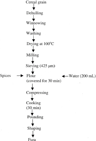 Figure 1 Fura production process.