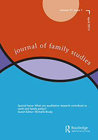 Cover image for Journal of Family Studies, Volume 21, Issue 1, 2015