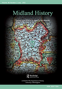 Cover image for Midland History, Volume 46, Issue 2, 2021