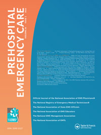 Cover image for Prehospital Emergency Care, Volume 26, Issue 1, 2022
