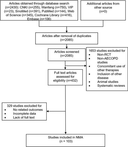 Figure 1 PRISMA flow diagram.