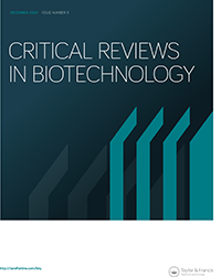 Cover image for Critical Reviews in Biotechnology, Volume 40, Issue 8, 2020