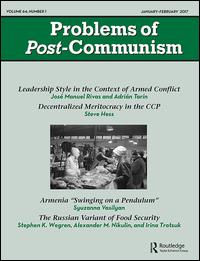 Cover image for Problems of Post-Communism, Volume 64, Issue 1, 2017