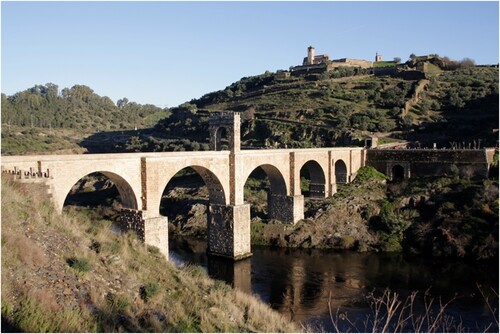 Figure 7. Roman bridge of Alcántara in its current environment. Source: Own elaboration.