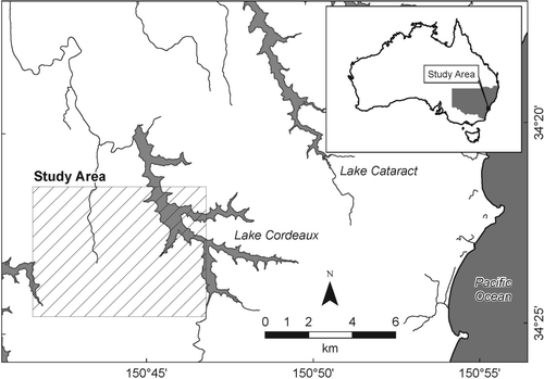 FIGURE 1.  Location map.